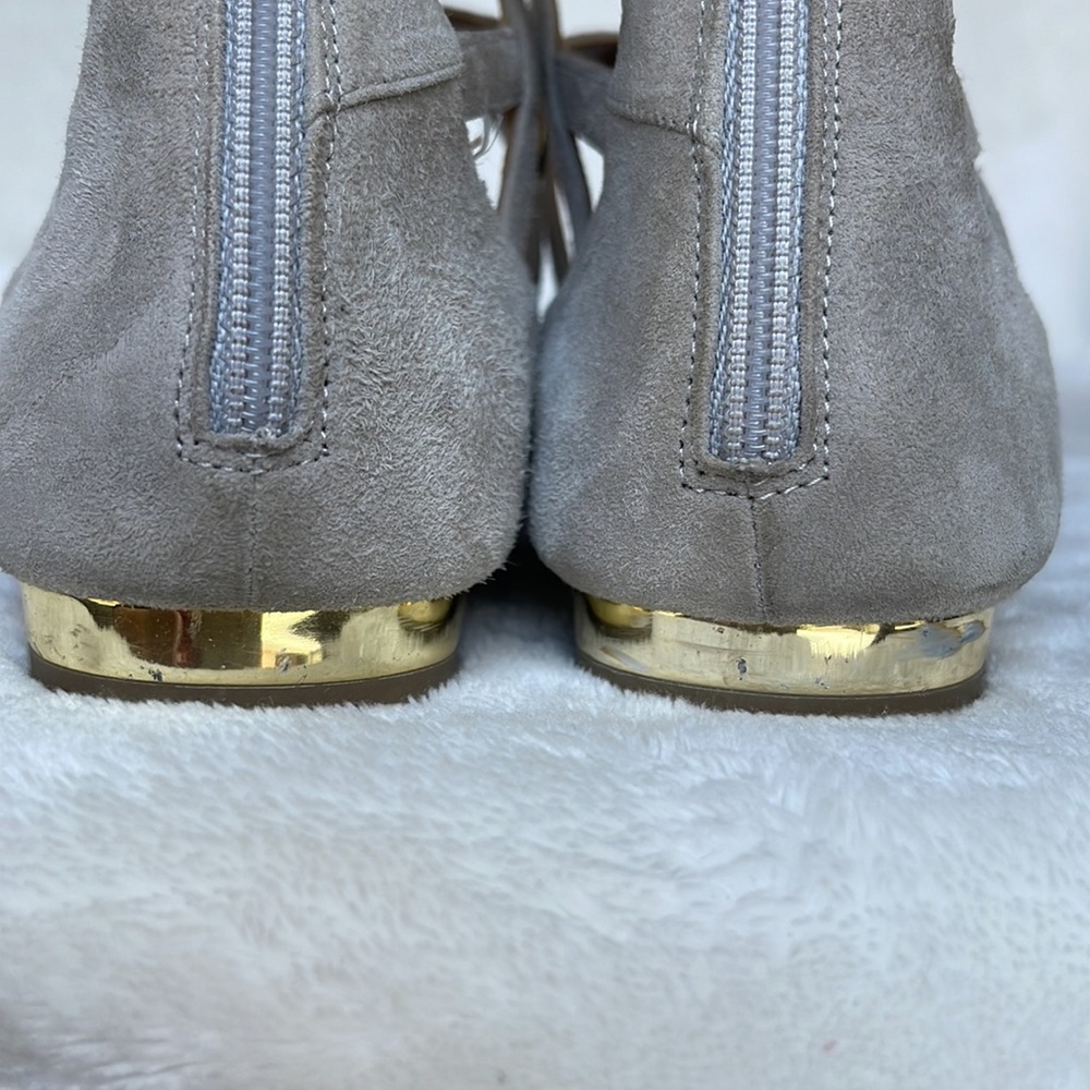 Aquazzura Suede Belgravia Flats View 4